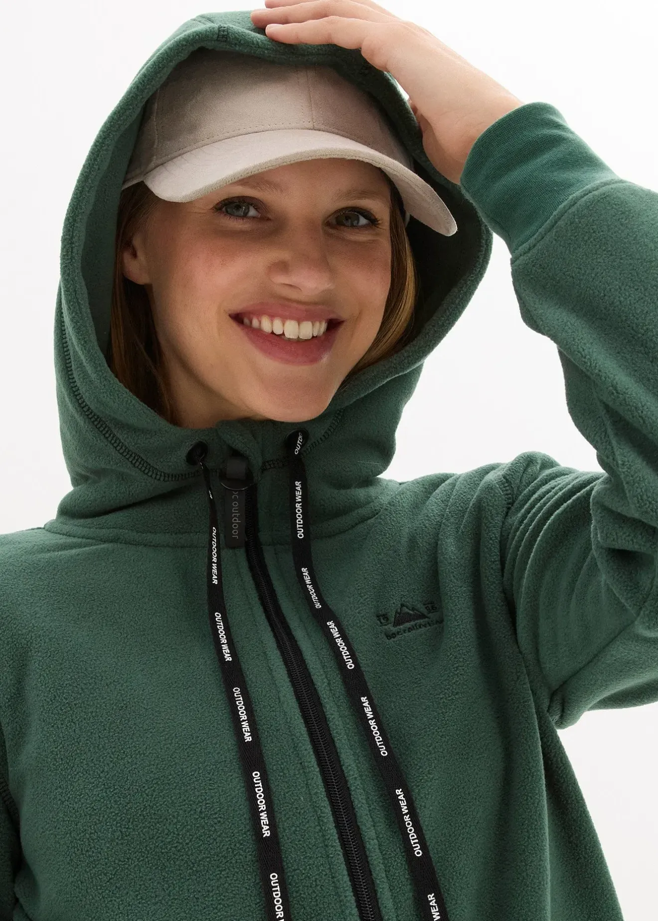 Femme bonprix Sweats|Vestes & Manteaux|Veste polaire avec poches zippées