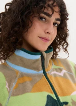 bonprix Veste polaire avec poches zippées|Femme Vêtements Thermiques|Sweats