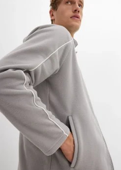 Homme bonprix Vêtements Thermiques|Vêtements De Plein Air|Veste polaire chaude à détails sportifs