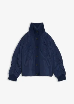 Femme bonprix Vestes & Manteaux|Veste rembourrée à finitions côtelées