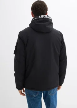 Homme bonprix Vestes|Veste rembourrée avec capuche et nombreuses poches