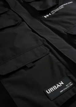 Homme bonprix Vestes|Veste rembourrée avec capuche et nombreuses poches