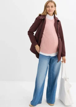 bonprix Veste softshell de grossesse et de portage, taille ajustable|Femme Femme Enceinte