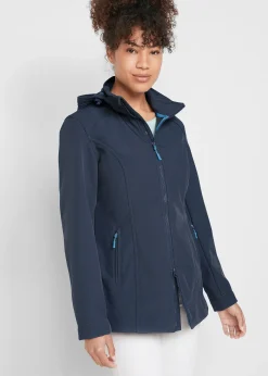 Femme bonprix Vêtements De Plein Air|Vêtements De Sport|Veste softshell extensible, imperméable