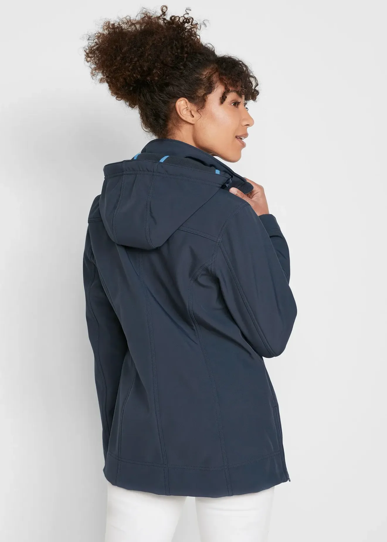 Femme bonprix Vêtements De Plein Air|Vêtements De Sport|Veste softshell extensible, imperméable