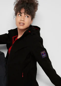 bonprix Veste softshell extensible, imperméable|Femme Vêtements De Sport|Vestes & Manteaux