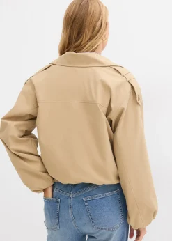 Femme bonprix Vestes & Manteaux|Veste trench courte