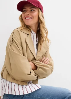 Femme bonprix Vestes & Manteaux|Veste trench courte