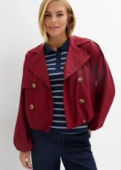 bonprix Veste trench courte|Femme Vestes & Manteaux