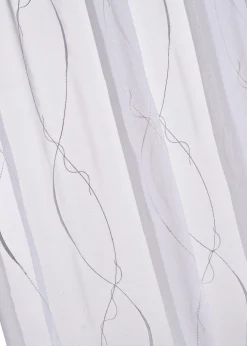 bonprix Voilage à broderie avec polyester recyclé| Stores Voilages