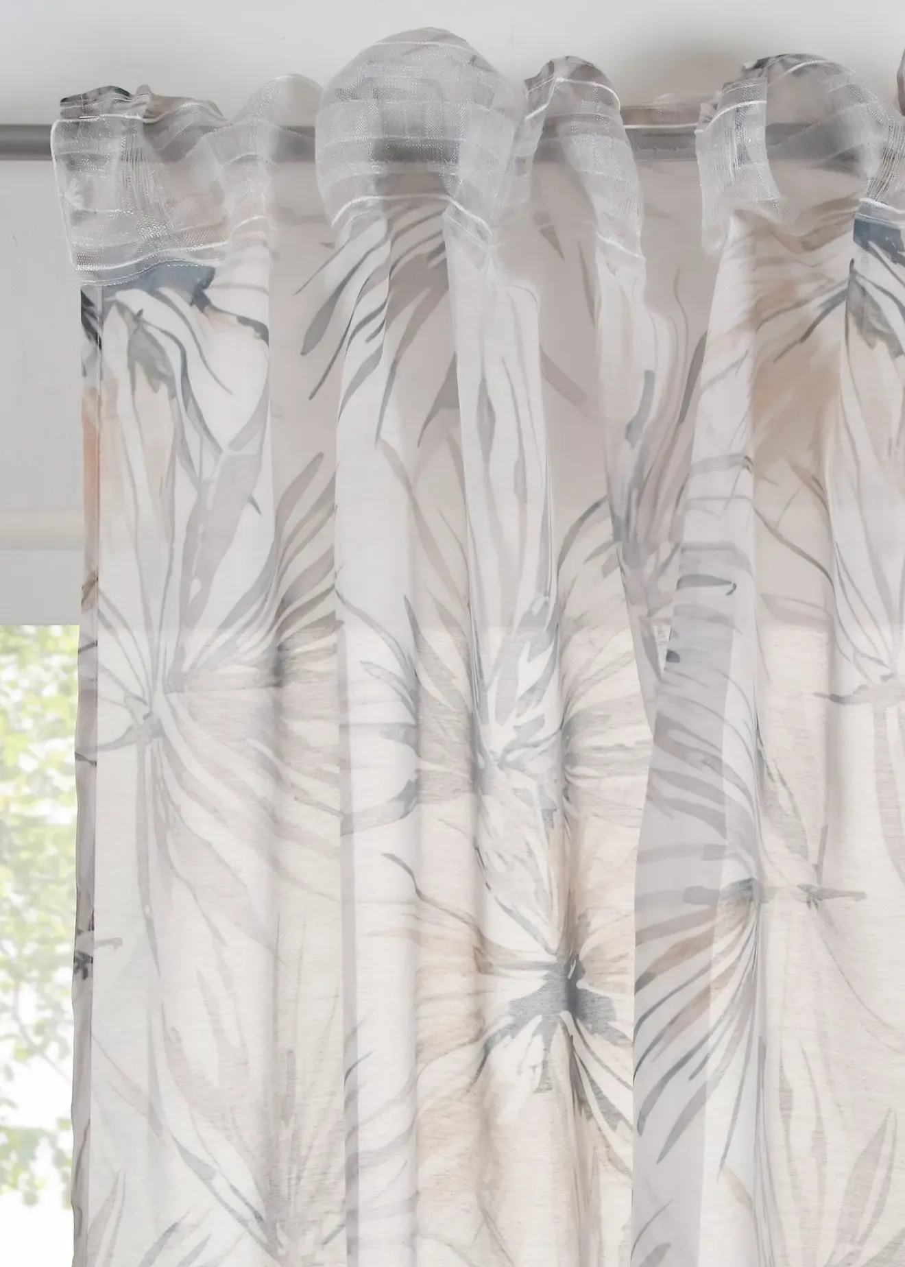 bonprix Salon·Rideaux & Voilages|Voilages|Voilage à imprimé (1 pce)