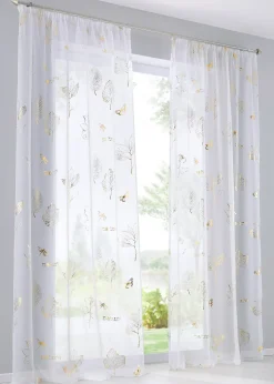 bonprix Voilage à imprimé brillant (1 pce)| Salon·Rideaux & Voilages|Voilages