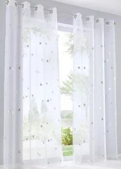 bonprix Salon·Rideaux & Voilages|Voilages|Voilage à imprimé brillant (1 pce)