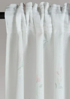 bonprix Salon·Rideaux & Voilages|Rideaux Classiques|Voilage à imprimé floral (1 pce)