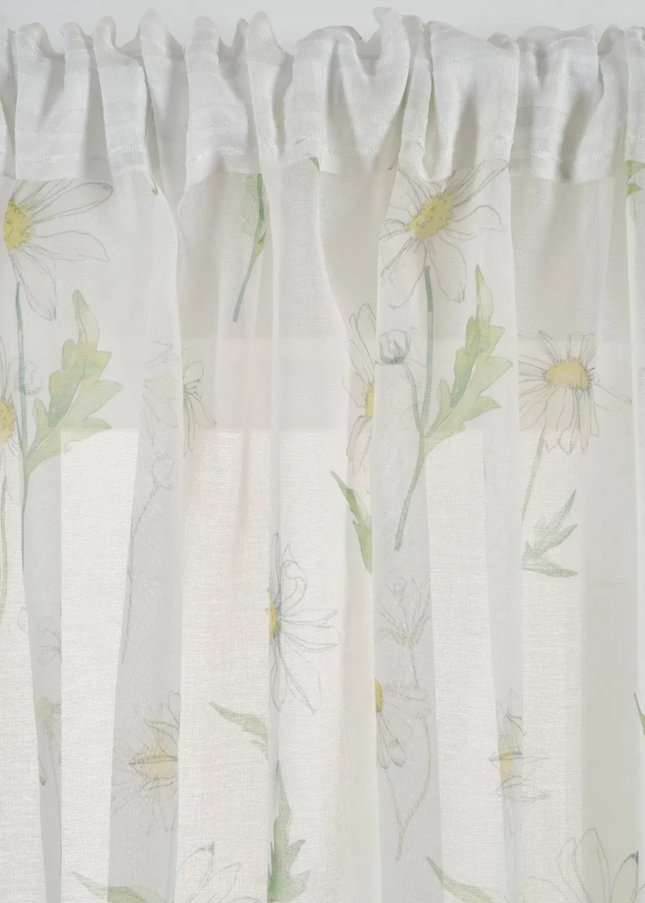 bonprix Salle À Manger·Voilages & Stores Bateaux|Salon·Rideaux & Voilages|Voilage à imprimé floral (1 pce)