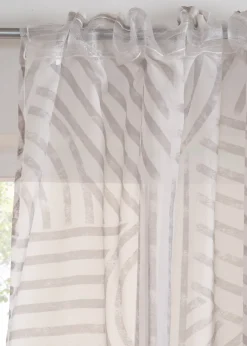 bonprix Voilage à imprimé graphique (1 pce)| Salon·Rideaux & Voilages|Voilages