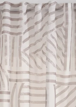 bonprix Voilage à imprimé graphique (1 pce)| Salon·Rideaux & Voilages|Voilages