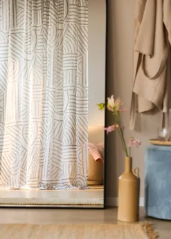 bonprix Voilage à imprimé graphique (1 pce)| Salon·Rideaux & Voilages|Voilages