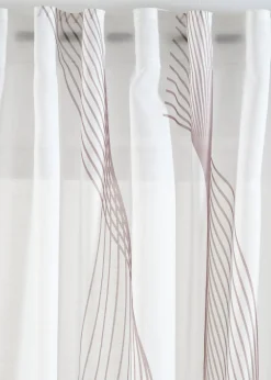 bonprix Voilage à imprimé vague (1 pce)| Salle À Manger·Voilages & Stores Bateaux|Salon·Rideaux & Voilages