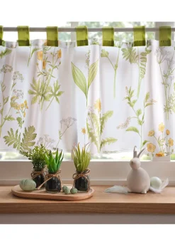 bonprix Voilage à imprimé végétal| Vitrages/Brise-Bise|Rideaux & Stores