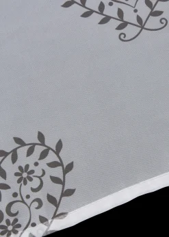 bonprix Voilage à nouer imprimé cœur| Stores