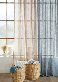 bonprix Voilage aspect lin (1 pce.)| Salon·Rideaux & Voilages|Voilages