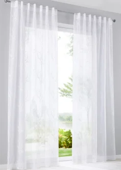 bonprix Salon·Rideaux & Voilages|Voilages|Voilage avec broderie (1 pce)