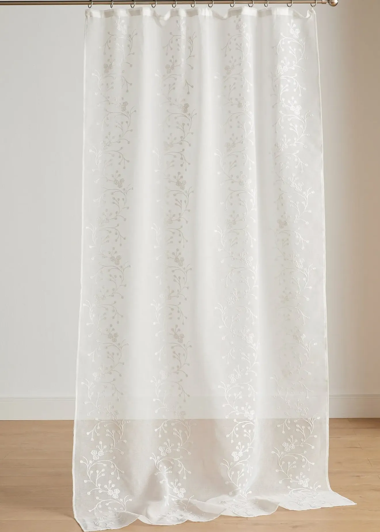 bonprix Salle À Manger·Voilages & Stores Bateaux|Salon·Rideaux & Voilages|Voilage avec broderies (1 pce)