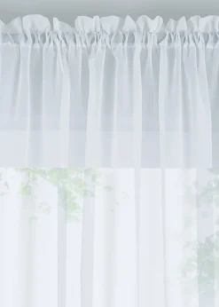 bonprix Voilage brodé avec embrasse (1 pce)| Salon·Rideaux & Voilages|Voilages