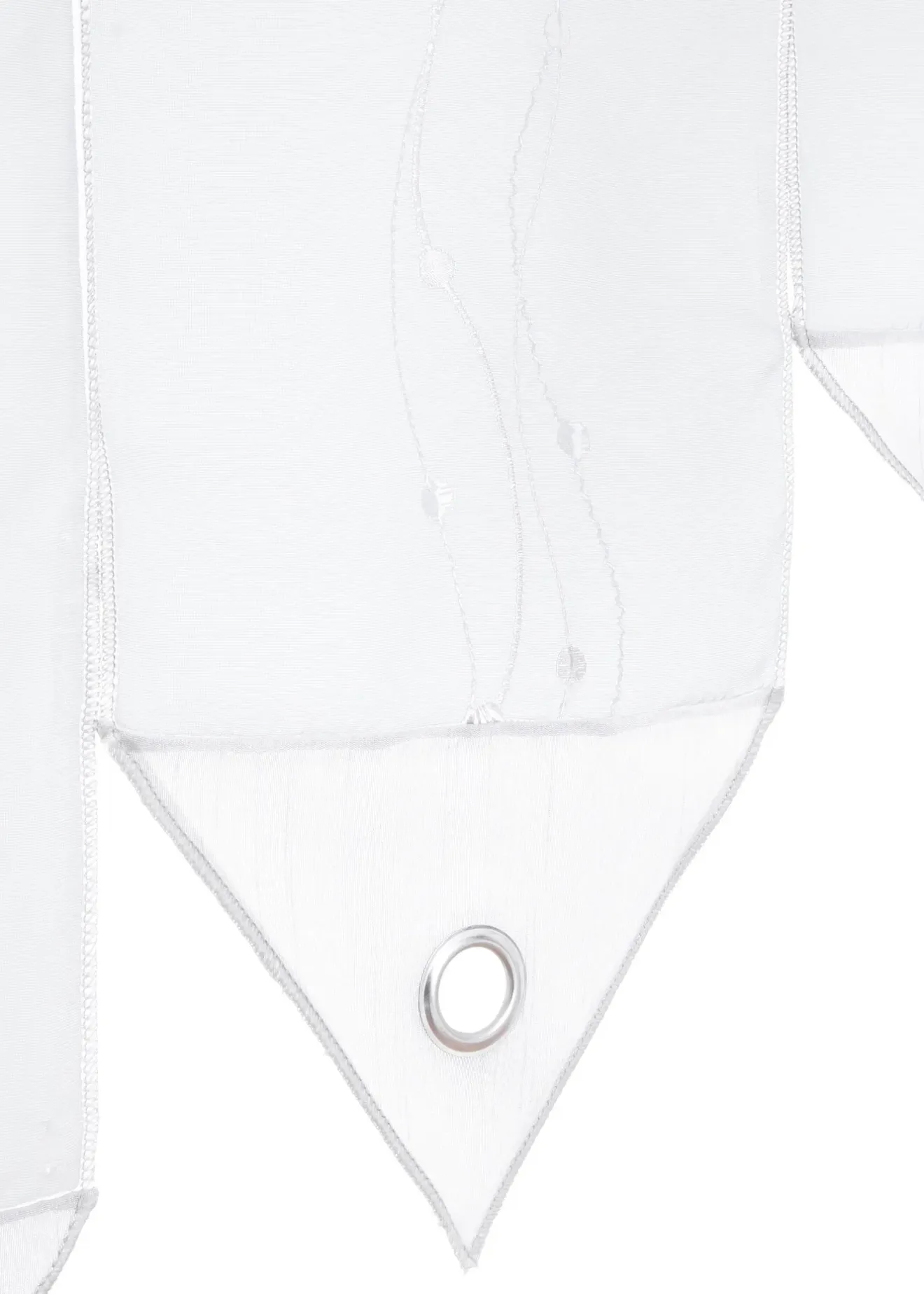 bonprix Voilage brodé en pointe (1 pce.)| Vitrages/Brise-Bise