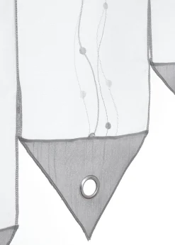 bonprix Vitrages/Brise-Bise|Voilage brodé en pointe (1 pce.)