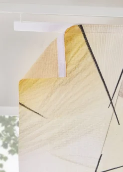 bonprix Voilage coulissant à imprimé rétro (1 pce)| Salle À Manger·Voilages & Stores Bateaux|Panneaux Coulissants