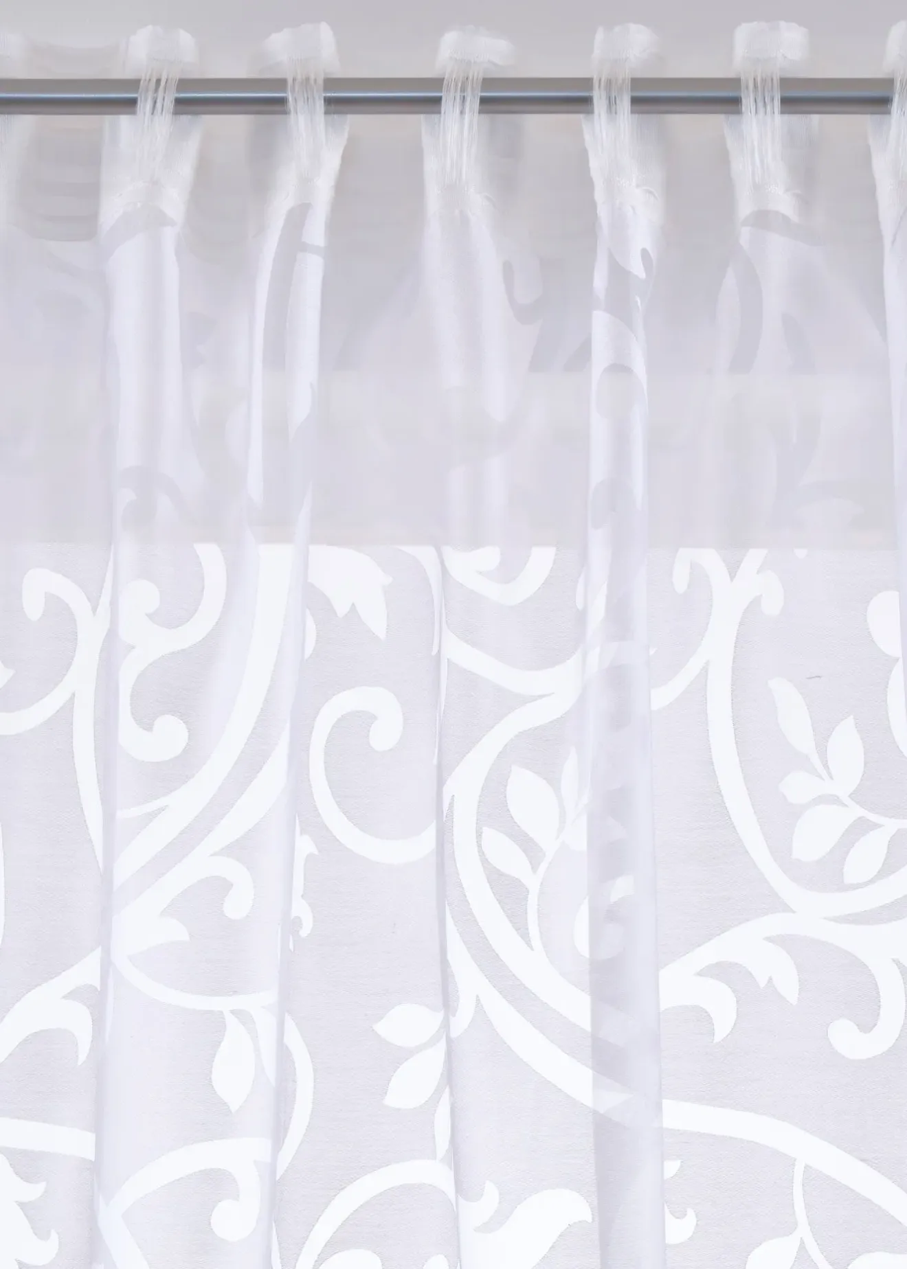 bonprix Salon·Rideaux & Voilages|Voilages|Voilage en dévoré à motif sarments (1 pce.)