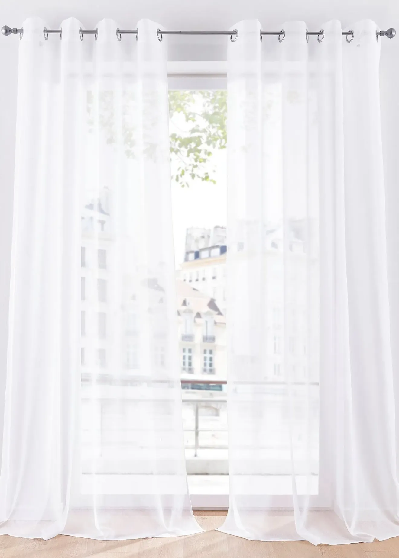 bonprix Voilage finement texturé (1 pce), aussi en XXL| Voilages