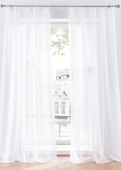 bonprix Voilages|Voilage finement texturé (1 pce), aussi en XXL