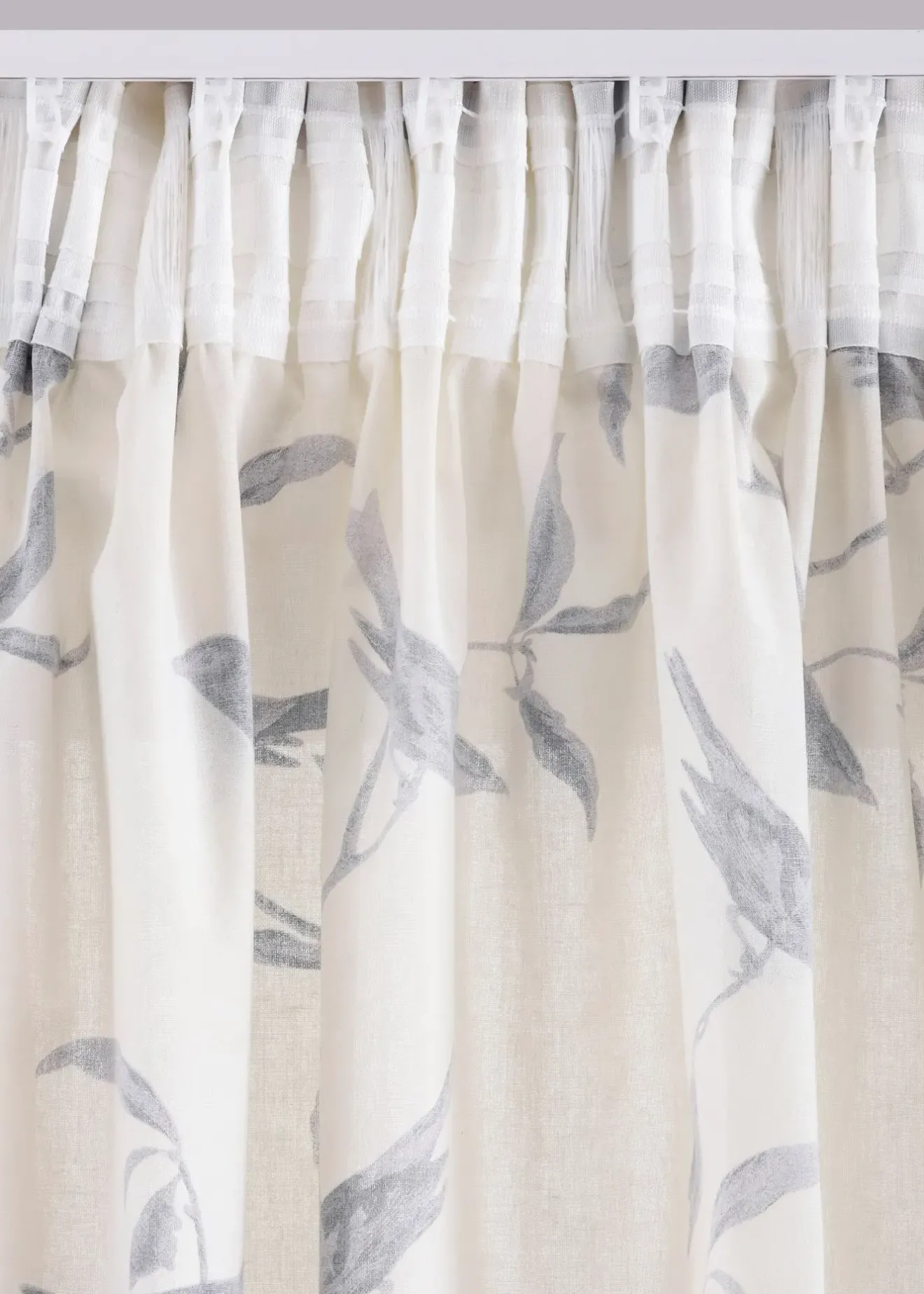 bonprix Voilage imprimé oiseau (1 pce.)| Salon·Rideaux & Voilages|Rideaux Classiques