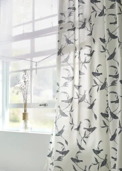 bonprix Voilage imprimé oiseau (1 pce.)| Salon·Rideaux & Voilages|Rideaux Classiques