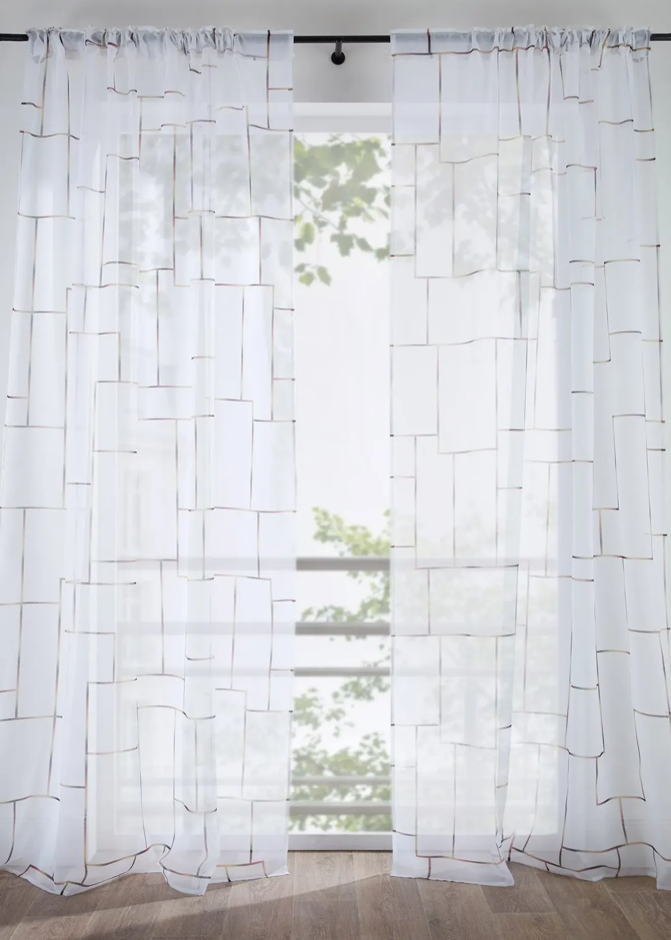 bonprix Voilage imprimé (1 pce)| Voilages