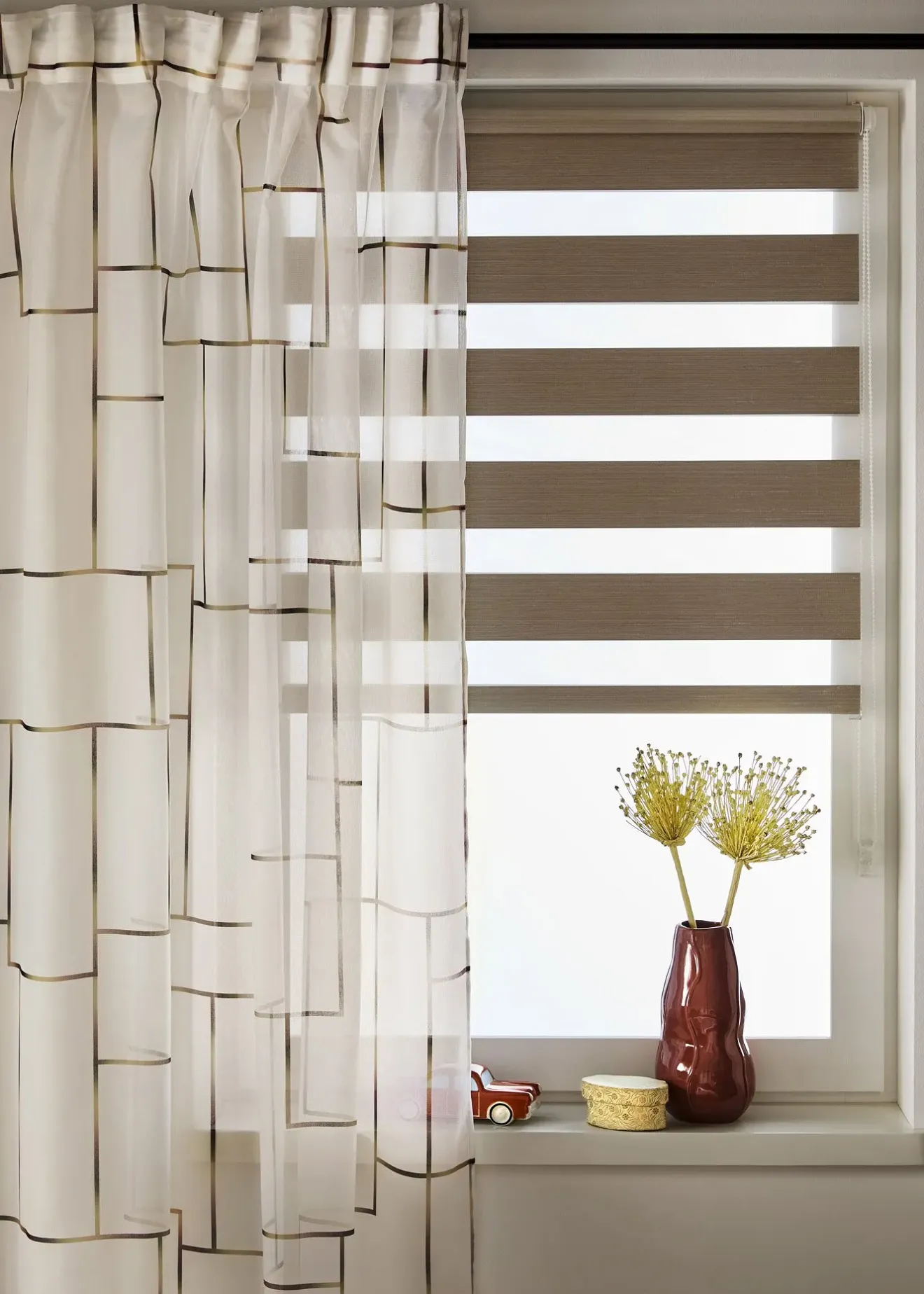 bonprix Voilage imprimé (1 pce)| Voilages