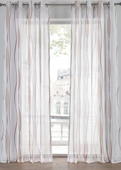 bonprix Voilage imprimé vagues (1 pce)| Voilages