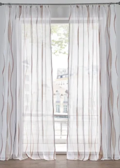 bonprix Voilages|Voilage imprimé vagues (1 pce)