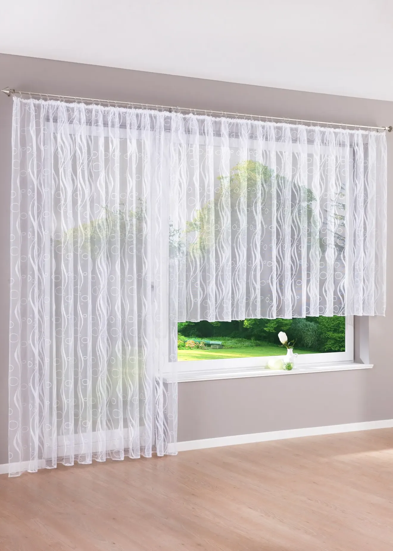 bonprix Voilage jacquard (1 pce)| Stores Voilages