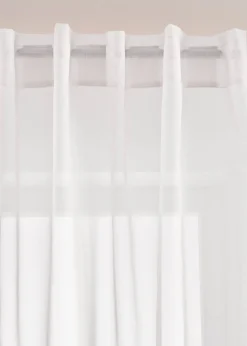 bonprix Salle À Manger·Voilages & Stores Bateaux|Salon·Rideaux & Voilages|Voilage léger à pattes invisibles (1 pce)