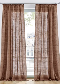 bonprix Salle À Manger·Voilages & Stores Bateaux|Salon·Rideaux & Voilages|Voilage texturé (1 pce), nombreuses tailles