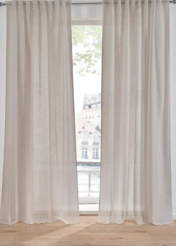 bonprix Voilage texturé (1 pce), aussi en extra long| Salon·Rideaux & Voilages|Rideaux Classiques