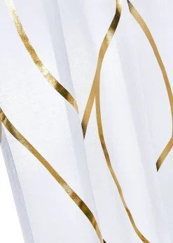 bonprix Salon·Rideaux & Voilages|Voilages|Voilage transparent à imprimé brillant (1 pce)