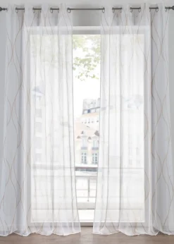 bonprix Voilages|Voilage vagues (1 pce), aussi en XXL