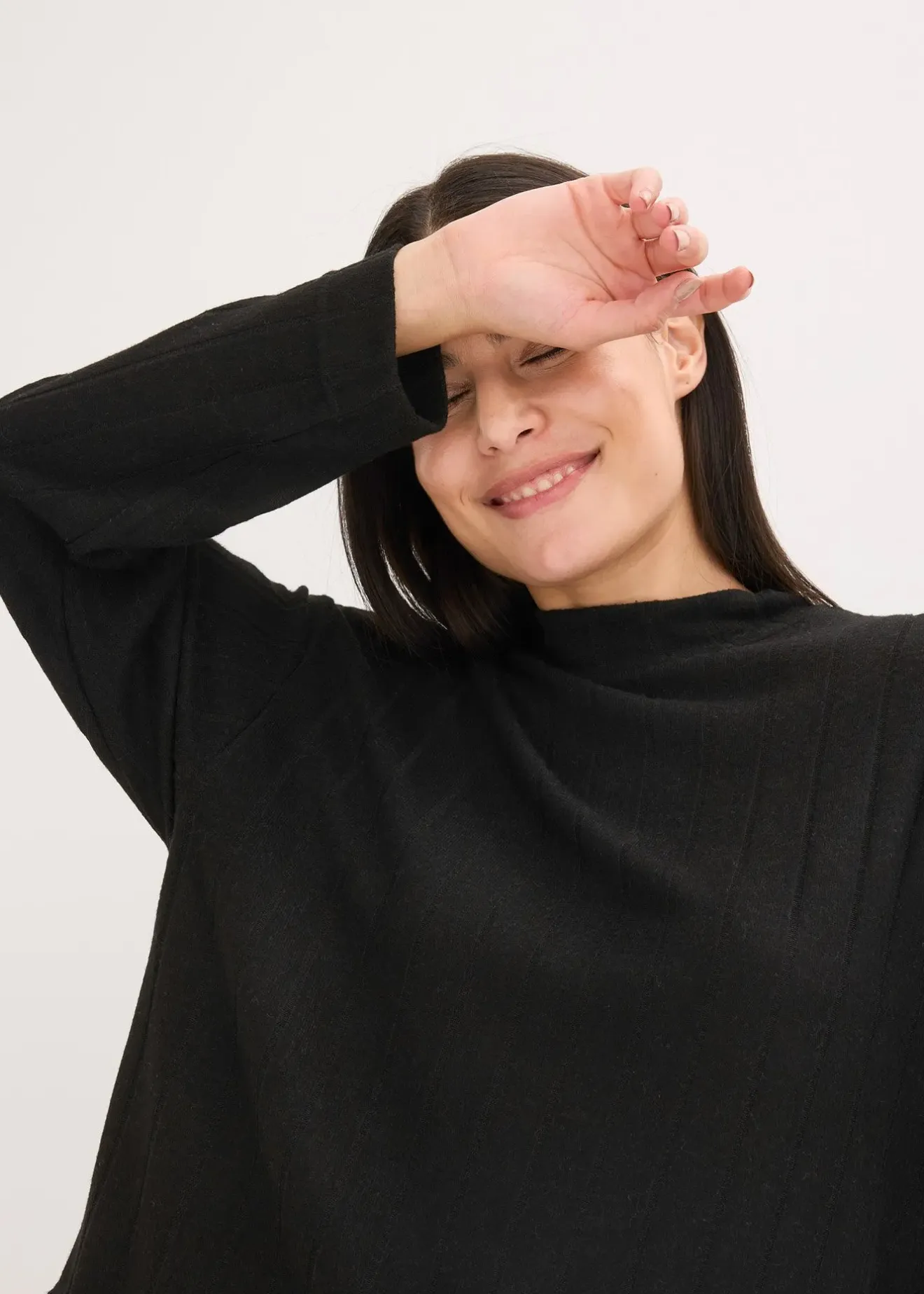 bonprix Vêtement d’intérieur en matière douce et côtelée, oversize|Femme Homewear|Lingerie Nuit