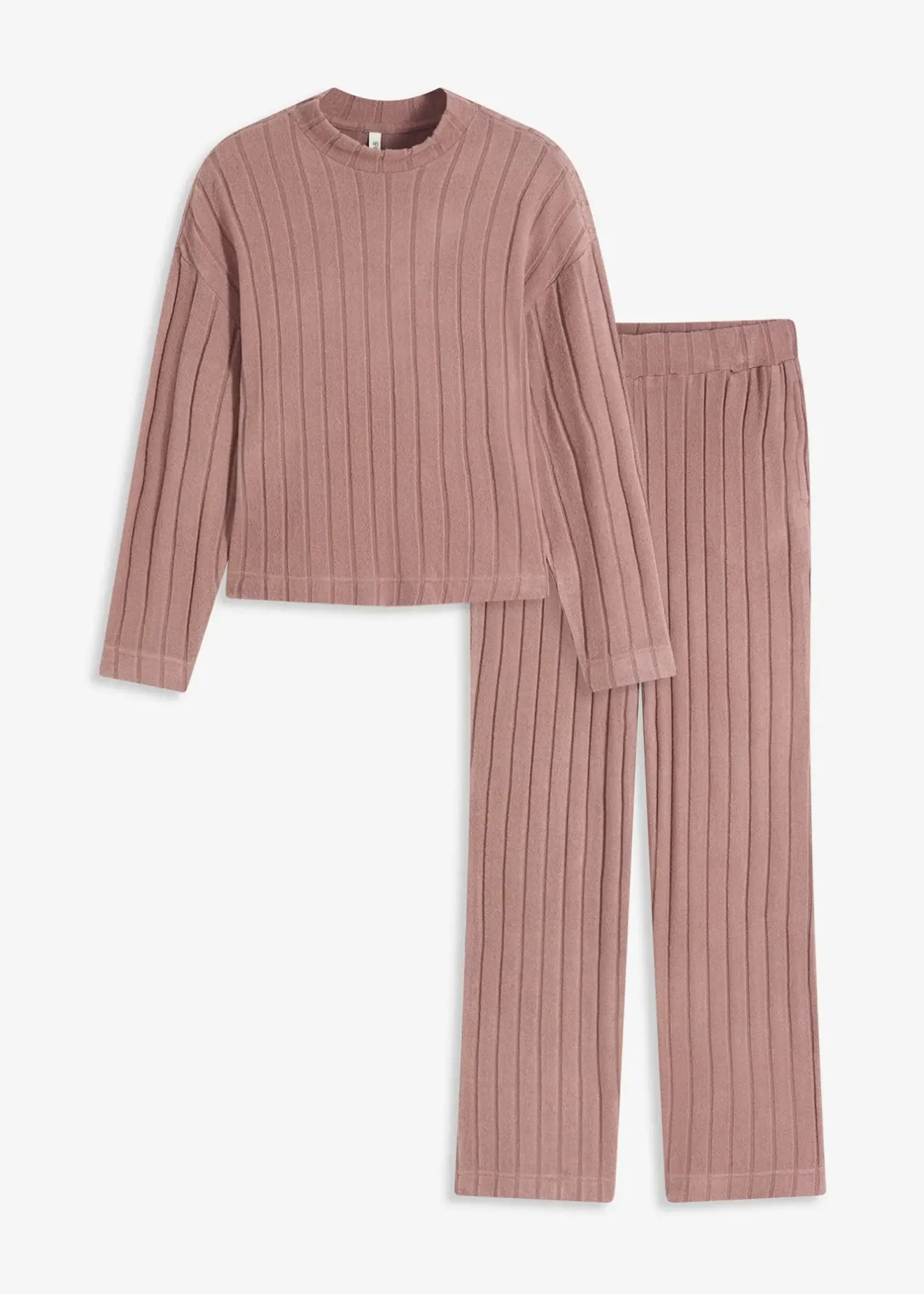 Femme bonprix Homewear|Lingerie Nuit|Vêtement d’intérieur en matière douce et côtelée, oversize