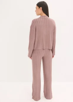 Femme bonprix Homewear|Lingerie Nuit|Vêtement d’intérieur en matière douce et côtelée, oversize